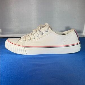 PF Flyers unisex canvas sneaker tennis shoe white